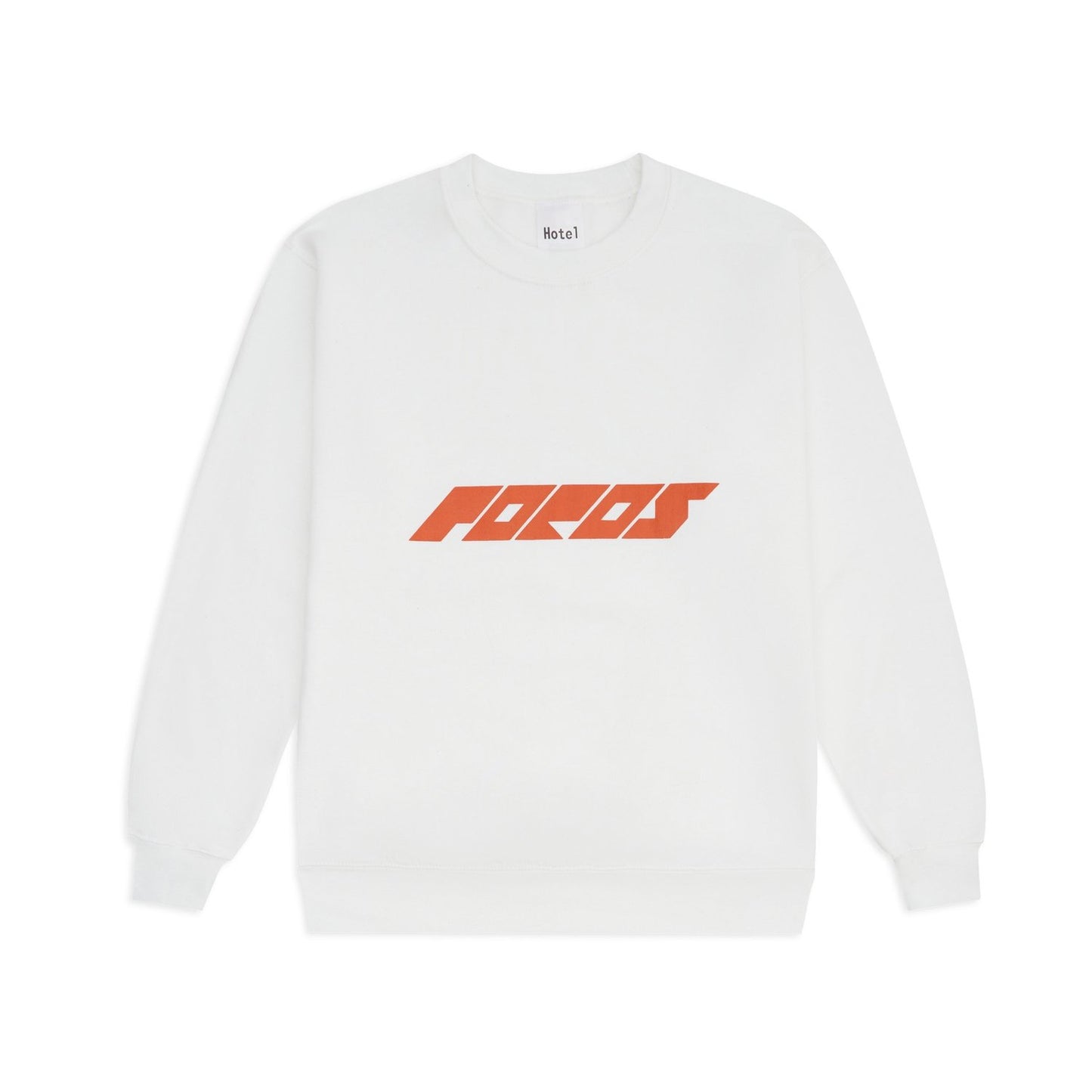 Poros Racer Sweatshirt in White