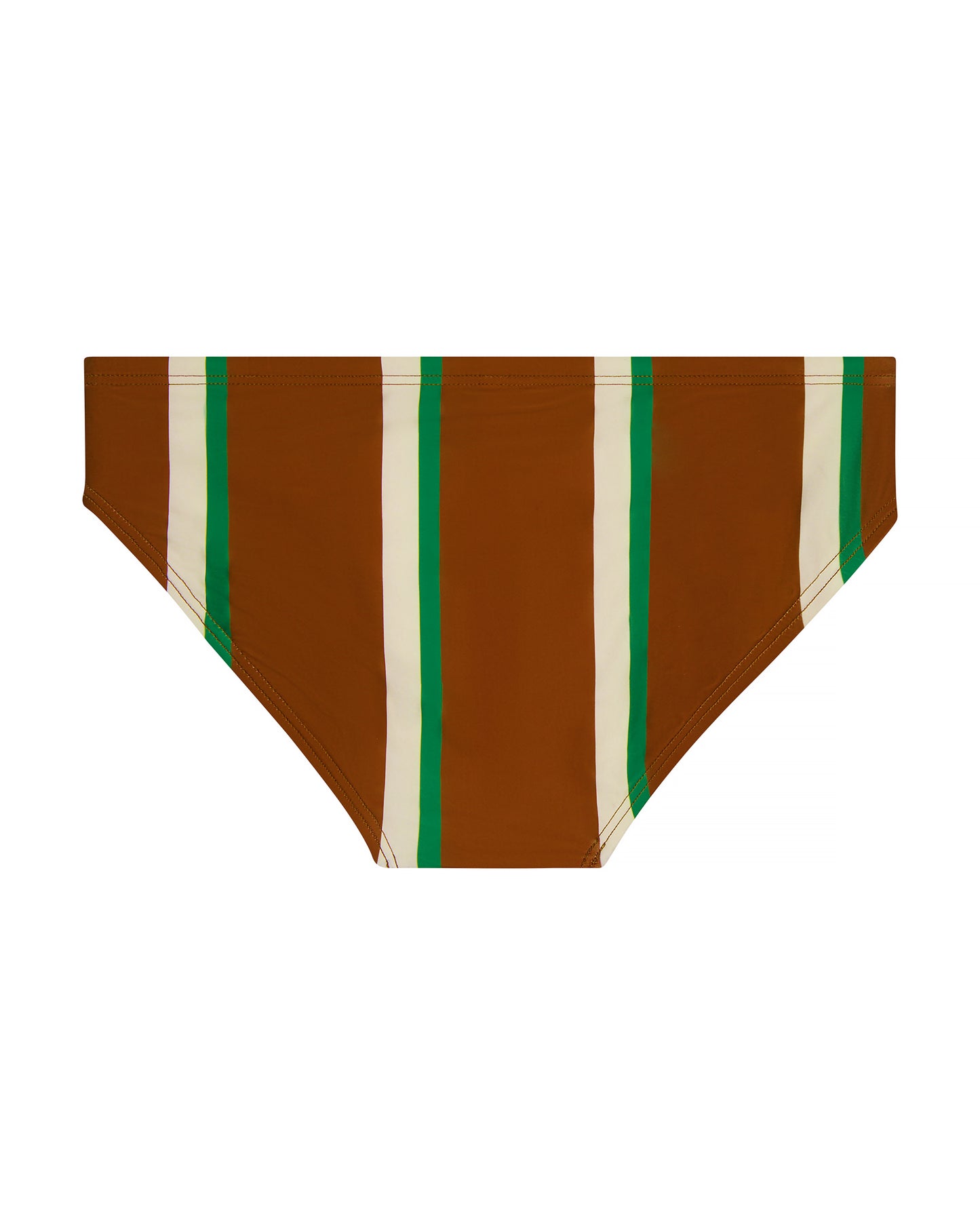 Sousse Swim Brief in Brown