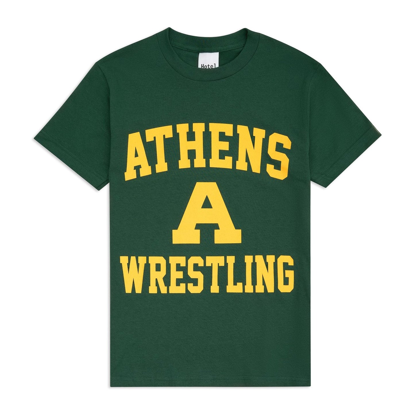Athens Wrestling T-Shirt in Green