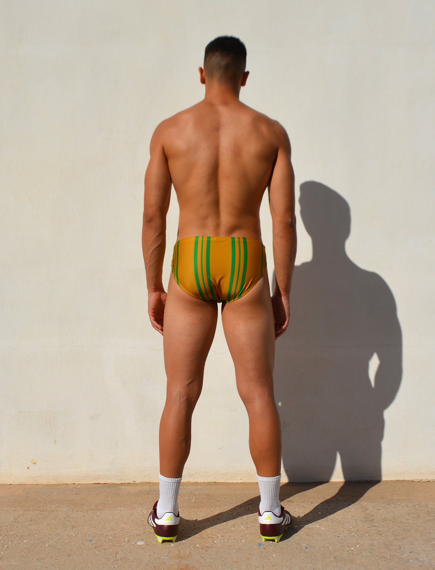 Crete Swim Brief in Olive