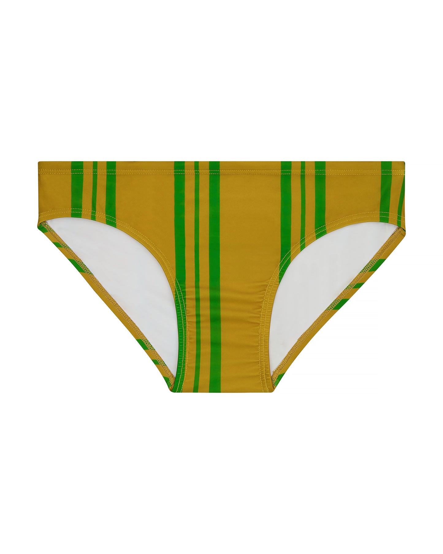 Crete Swim Brief in Olive