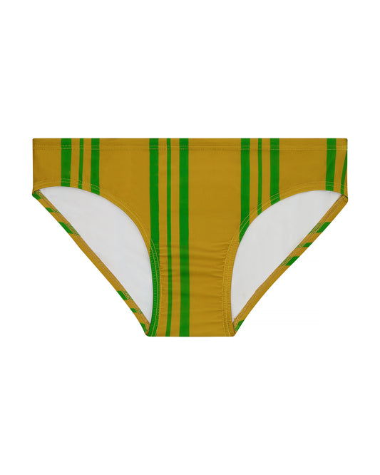 Crete Swim Brief in Olive