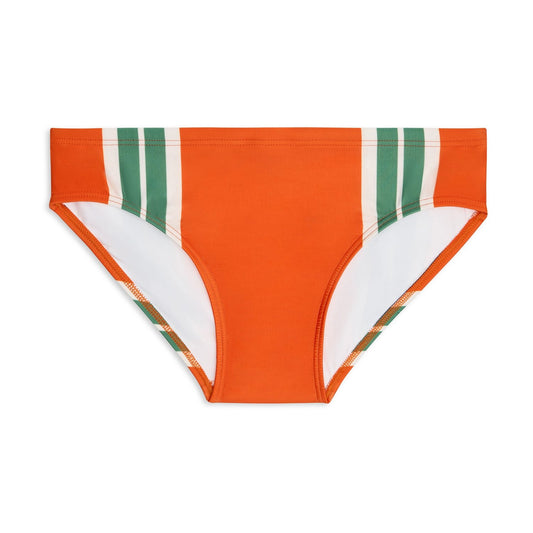 POROS SWIM BRIEF IN TANGERINE