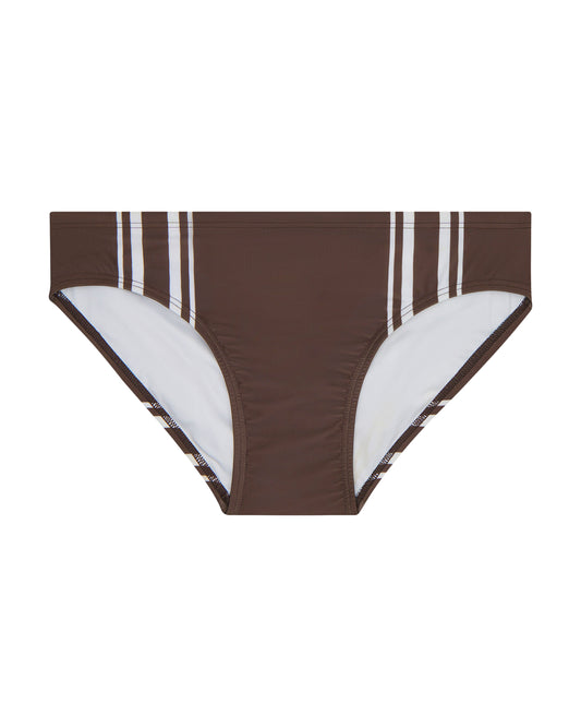 Samos Swim Brief in Brown