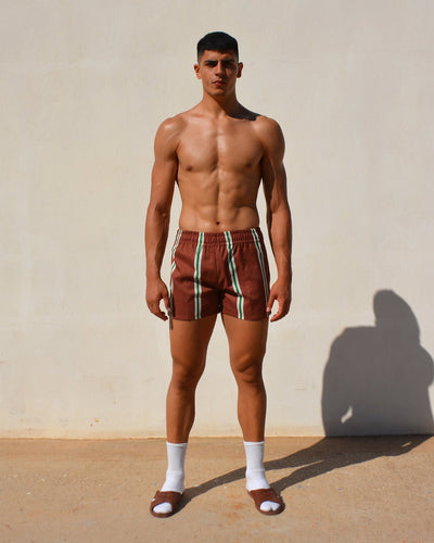 SOUSSE SUMMER TRUNK IN BROWN