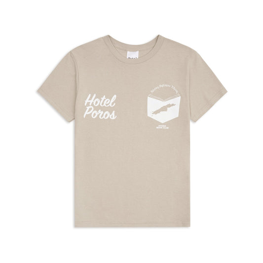Hydra Book Club T-shirt in Sand