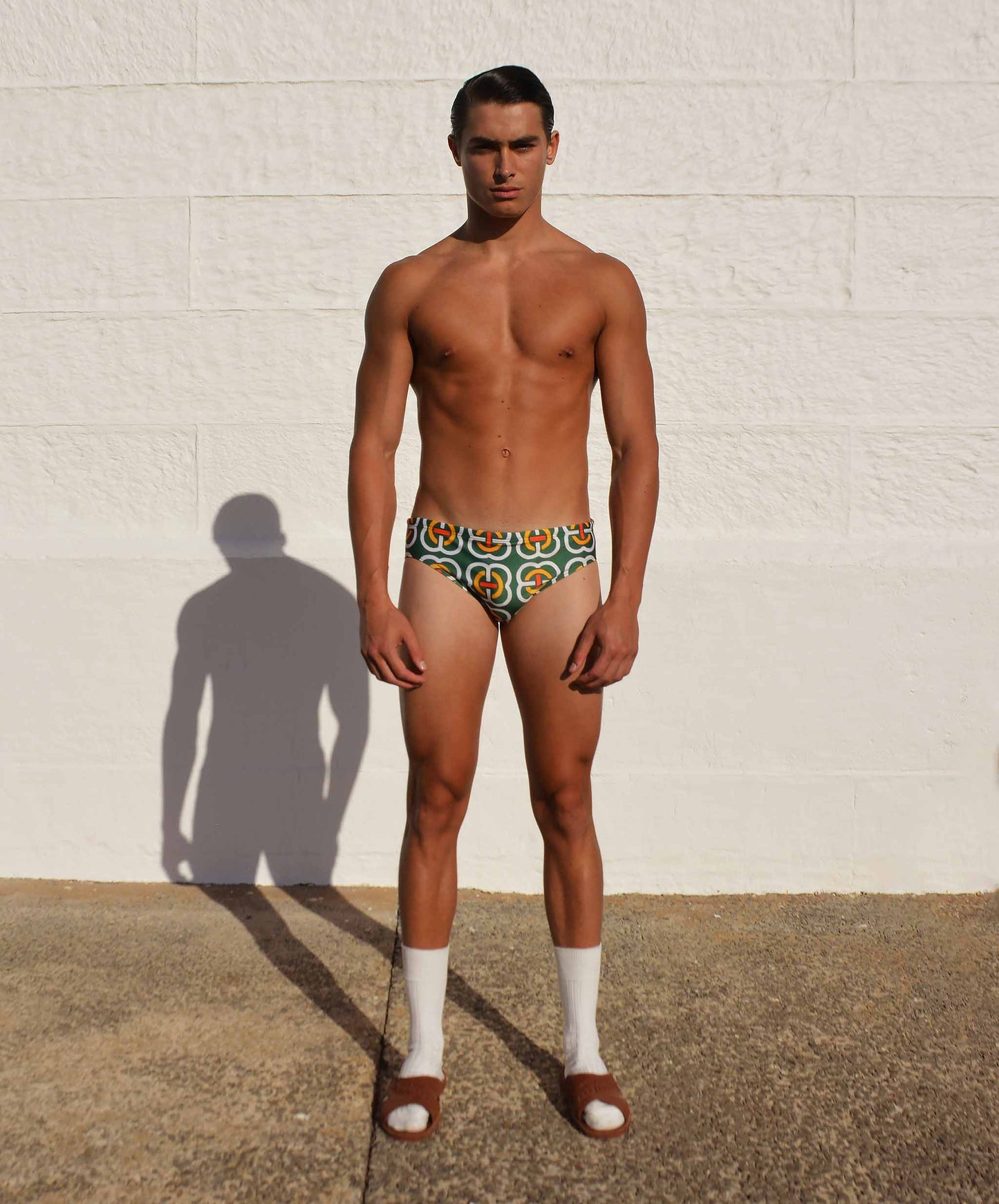 LIMASSOL SWIM BRIEF IN GREEN