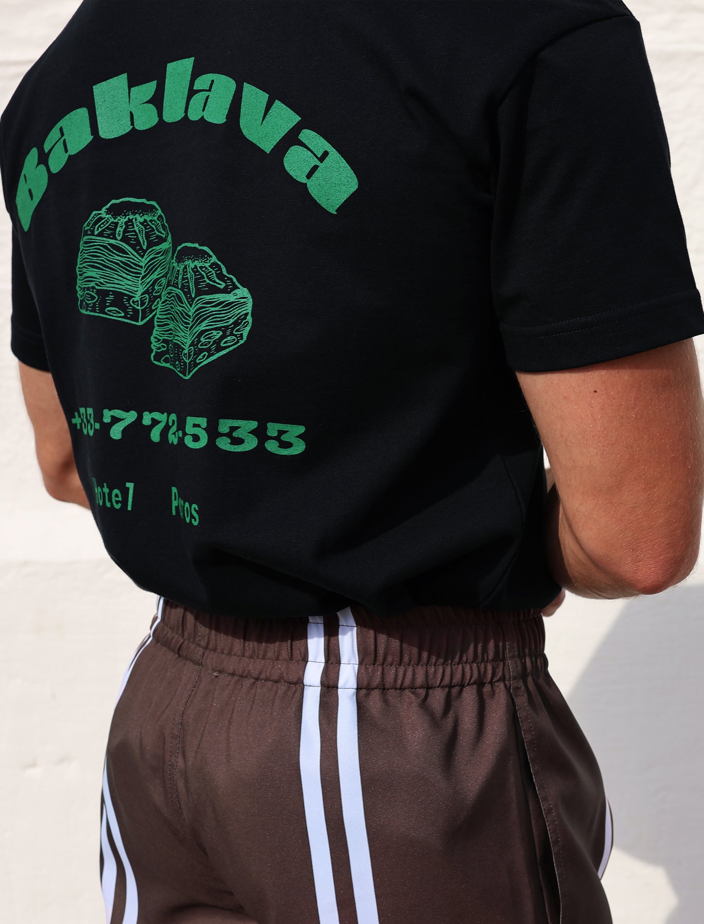 Baklava T-Shirt in Black
