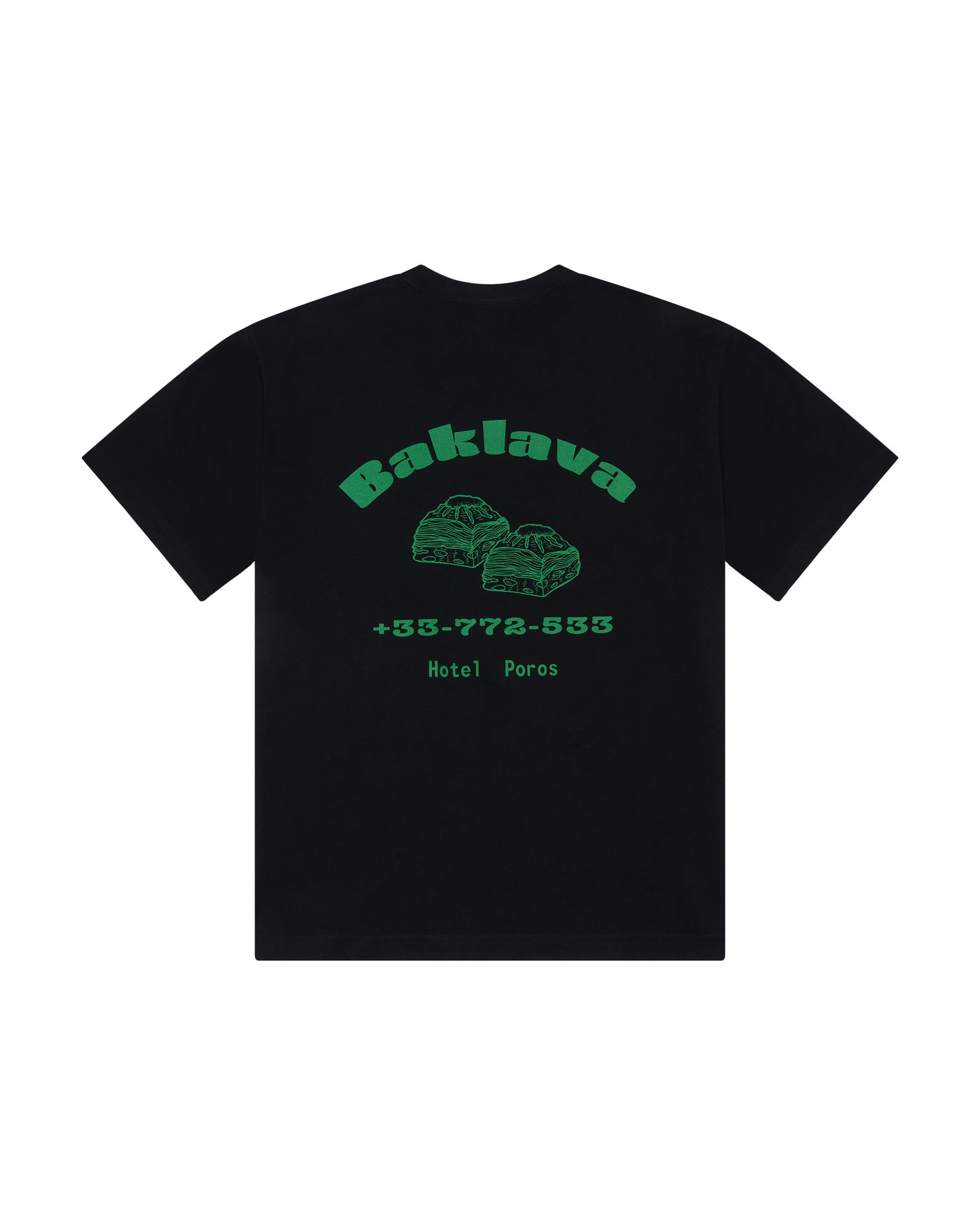 Baklava T-Shirt in Black