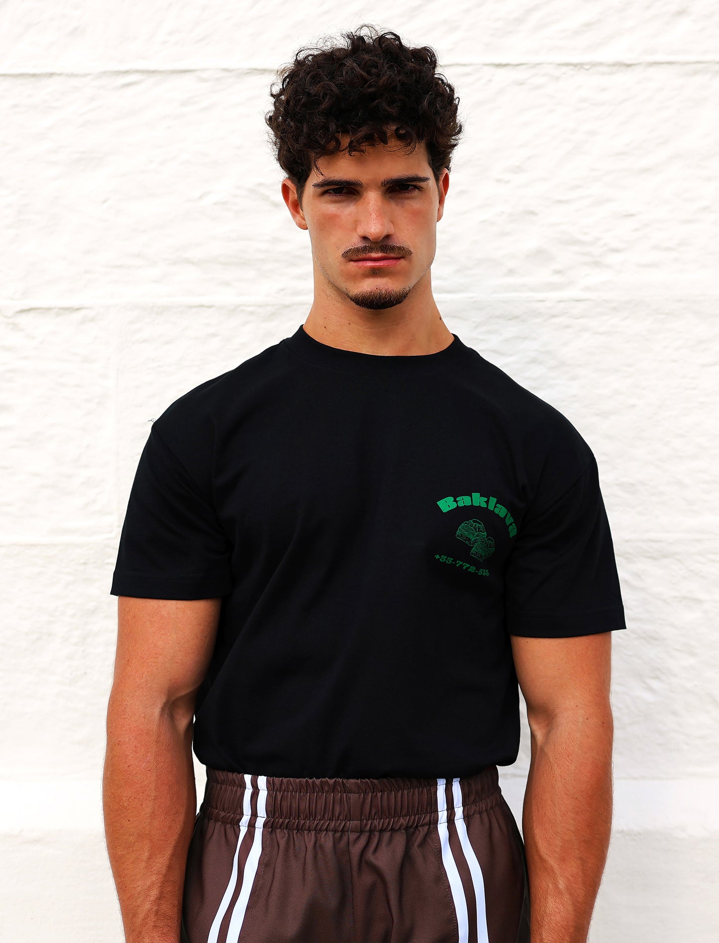 Baklava T-Shirt in Black